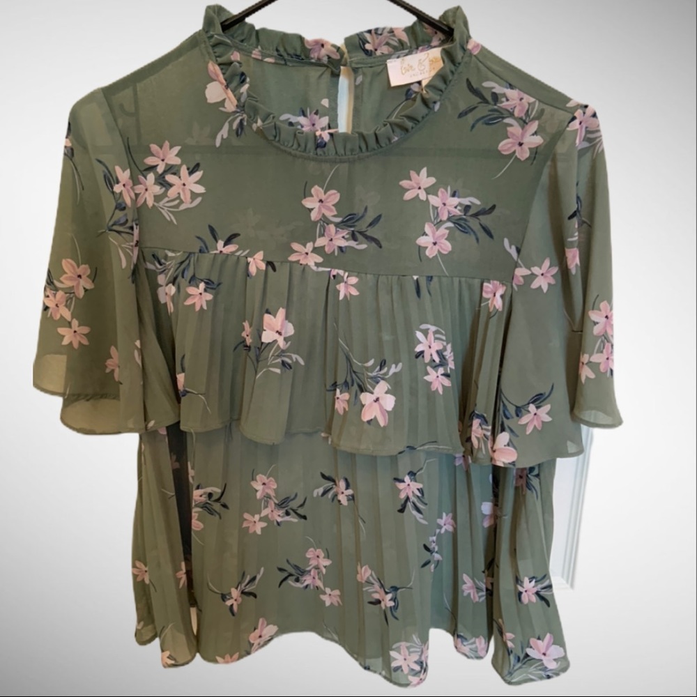 Love and Piece floral blouse
